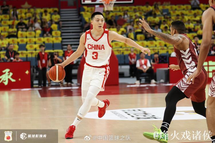 中国男篮热身赛对阵委内瑞拉 两大悍将缺席